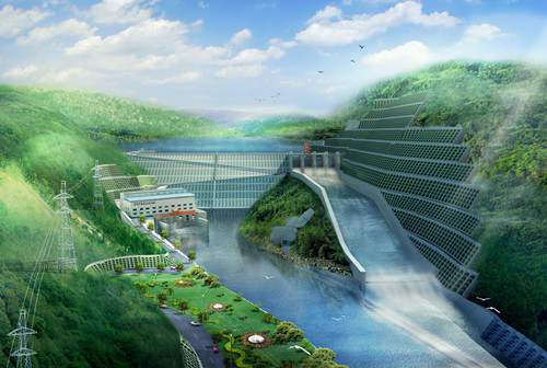 大关老挝南塔河1号水电站项目
